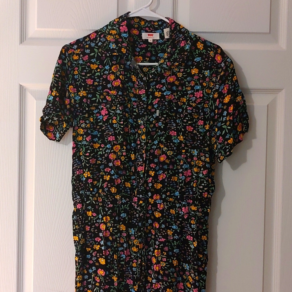 Levi's Elsa floral jumpsuit